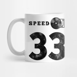 Turntable Audiophile Speed limit 33 1/13 Vinyl Mug